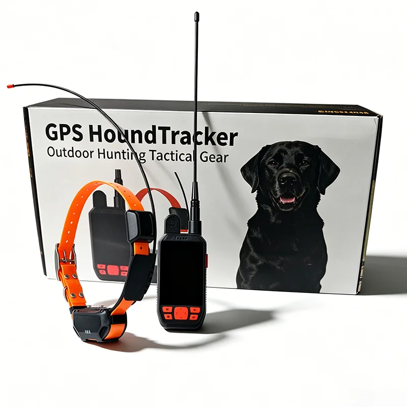 Professional Hunting Dog GPS Tracking System T18 4G VHF Long Range Dog Tracker with Handheld GPS Collar IP68 Waterproof