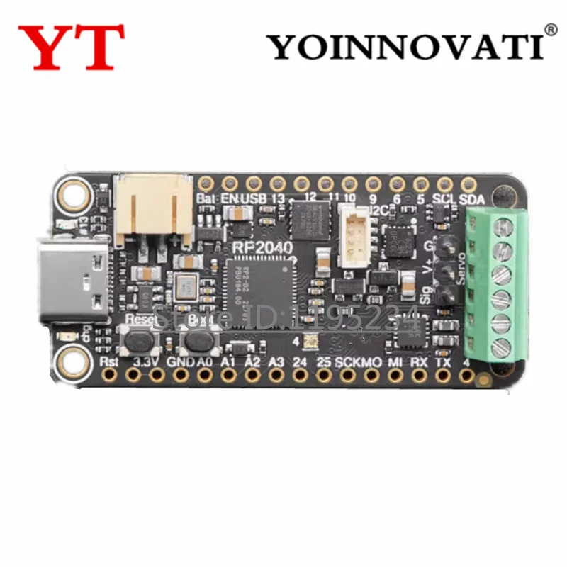 ريشة صانع الدعامة RP2040 مع مضخم الصوت I2S #1