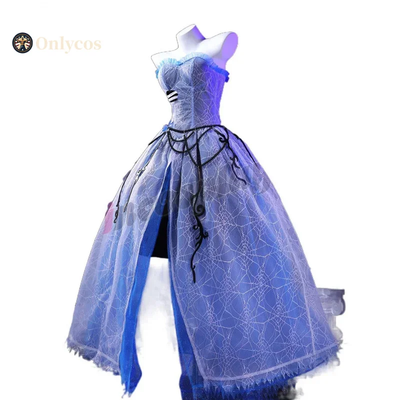 Corpse Bride Victoria Everglot Cosplay Monster Cos disfraz alto juego de rol vestido de boda para mujer traje de fiesta de Halloween conjunto completo