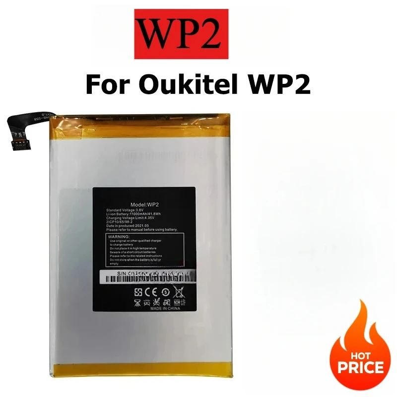 S705 WP19 WP13 S6509 KC-N8000A WP15 WP5000 Battery For Oukitel K9 C32 S88 S89 S705 F150 RT3 B2021 WP2 WP15 WP19 WP5000 Pro