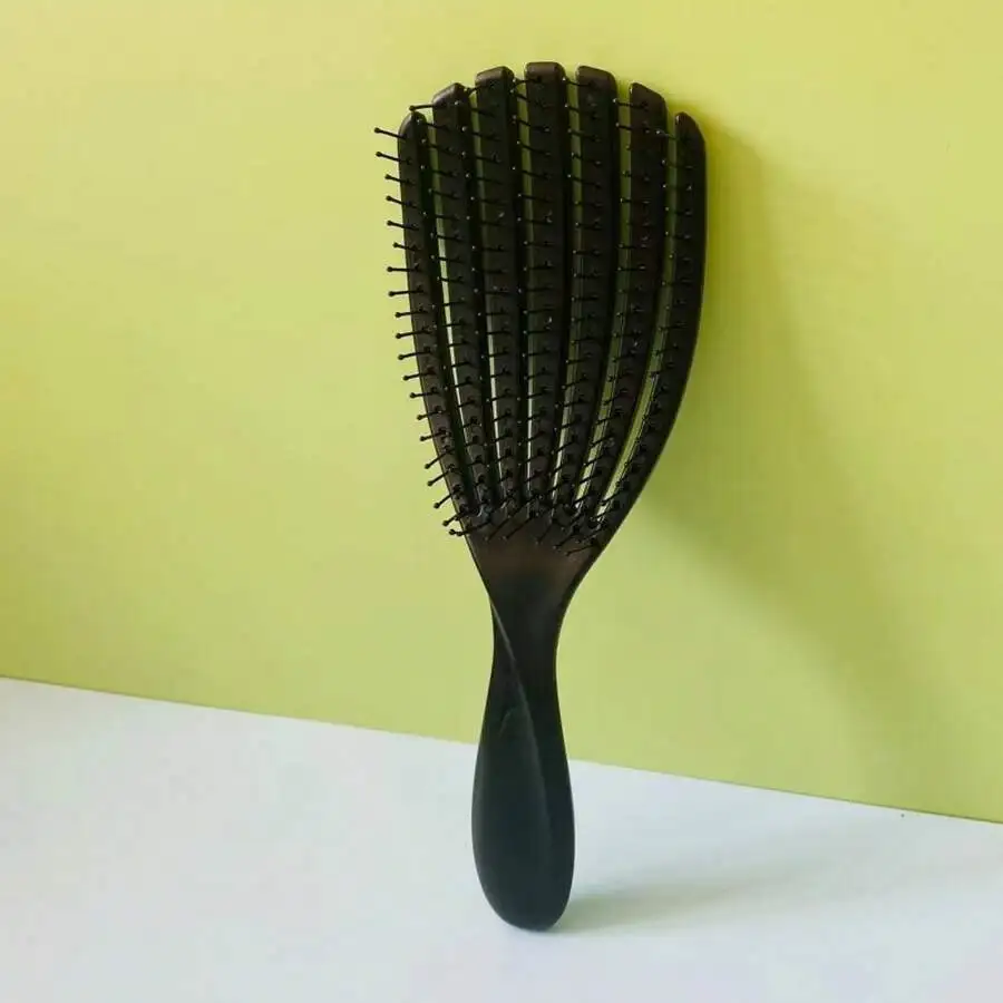 

Hollow Out Hair Comb Anti Static Fluffy Styling Massage Brush Wet Dry Dual Use Portable Hairdressing Comb For Women