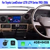 7 ''トヨタランドクルーザー LC70 LC90 シリーズ 1983-2006 カーラジオステレオヘッドユニットワイヤレス Carplay Android 13 自動 GPS 4-64 ギガバイト 1