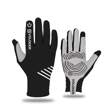 Jesienno-zimowe rękawiczki rowerowe na świeżym powietrzu siłownia sport bieganie ciepłe rękawiczki antypoślizgowe z ekranem dotykowym rękawiczki motocyklowe męskie czarne