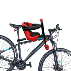 Child Adjustable Bike Safety Seat Bicycle Front Mount Baby Carrier Seat With Handrail For Kids Child Bicycle Seat Children