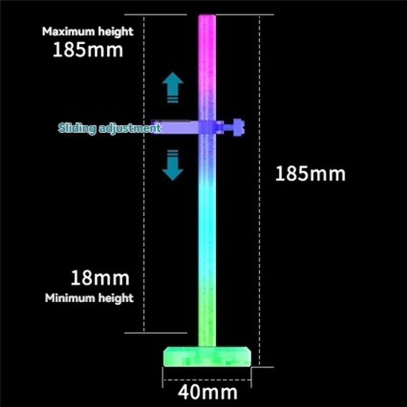 Braket Kartu Grafis PC Desktop 5V 3Pin ARGB Braket Kartu Grafis untuk PC Desktop