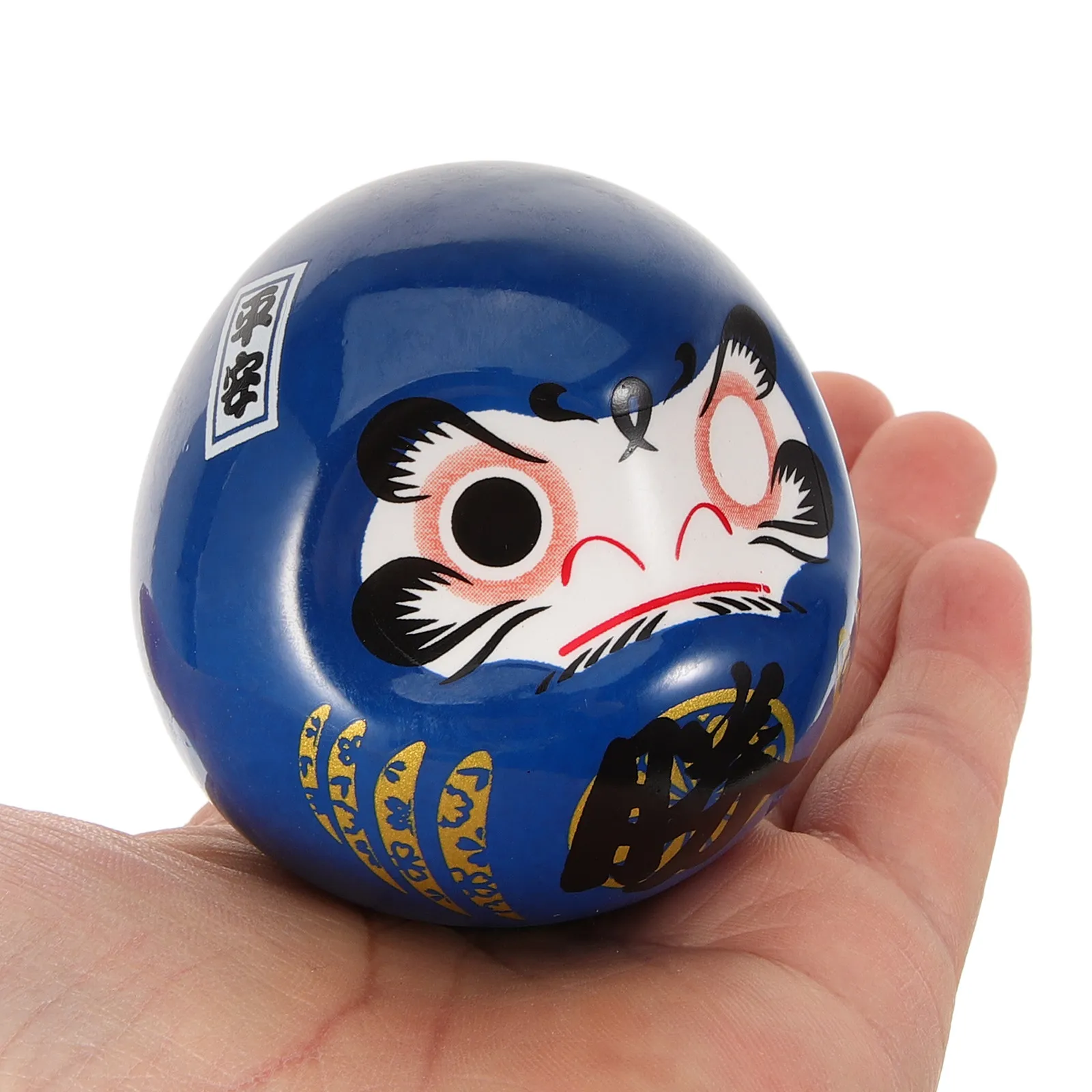 

Japanese Ceramic Car Dashboard Figurine Ornament Office Tabletop Feng Shui Craft Home Decoration Gifts