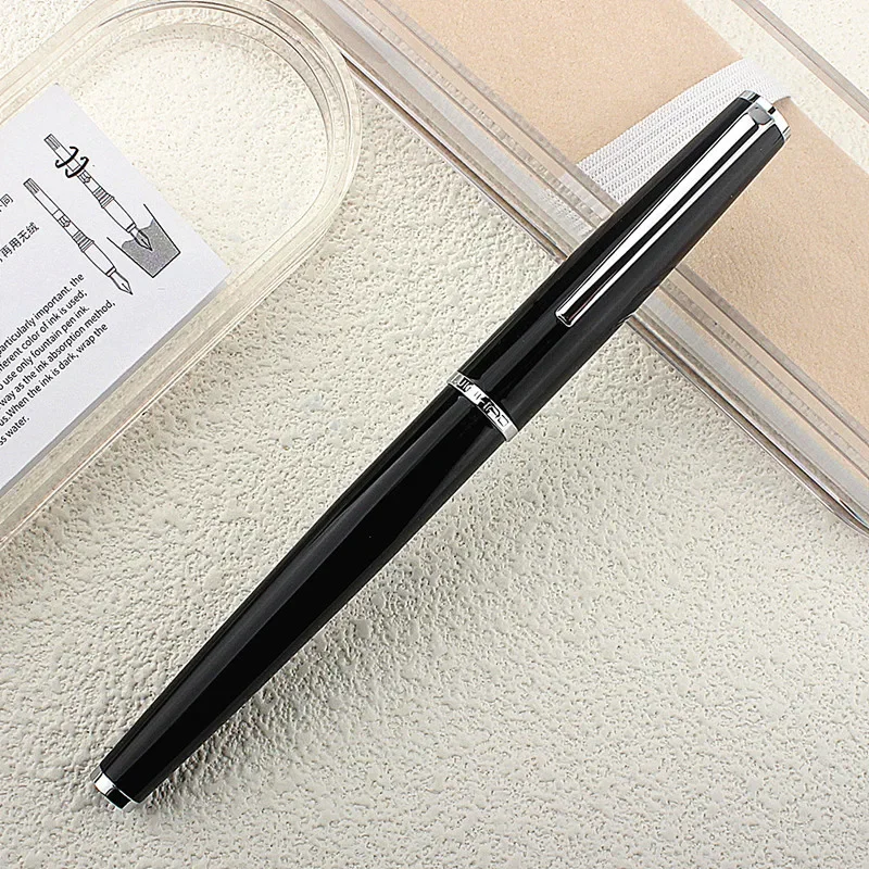 Jinhao 95 Luxurious Metal Business Style Fountain Pen - Perfect Gift or Personal Use Acrylic Gift Box