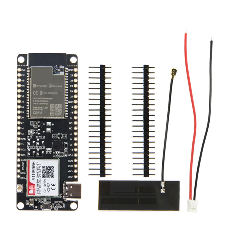 

Беспроводной модуль PHILE-SIM800H Модуль T-Call и PMU MCU32 с антенной GPRS SIM800H-8MB-Q390 Прочный Простота установки Простота в использовании