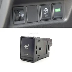 Car Power On Off Seat Heating Switch Seat Heated Push Button with Connector Wire For Nissan Teana Sylphy Qashqai X-TRAIL