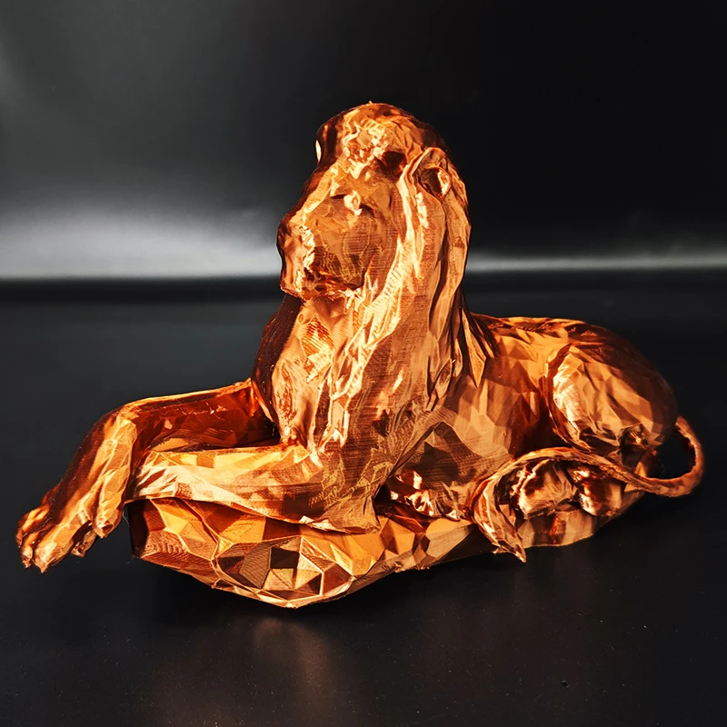 

Побег из Таркова Лев Скульптура Окружающая Модель Фигурка 3D Печатная Игрушка 17 СМ Настольный Орнамент