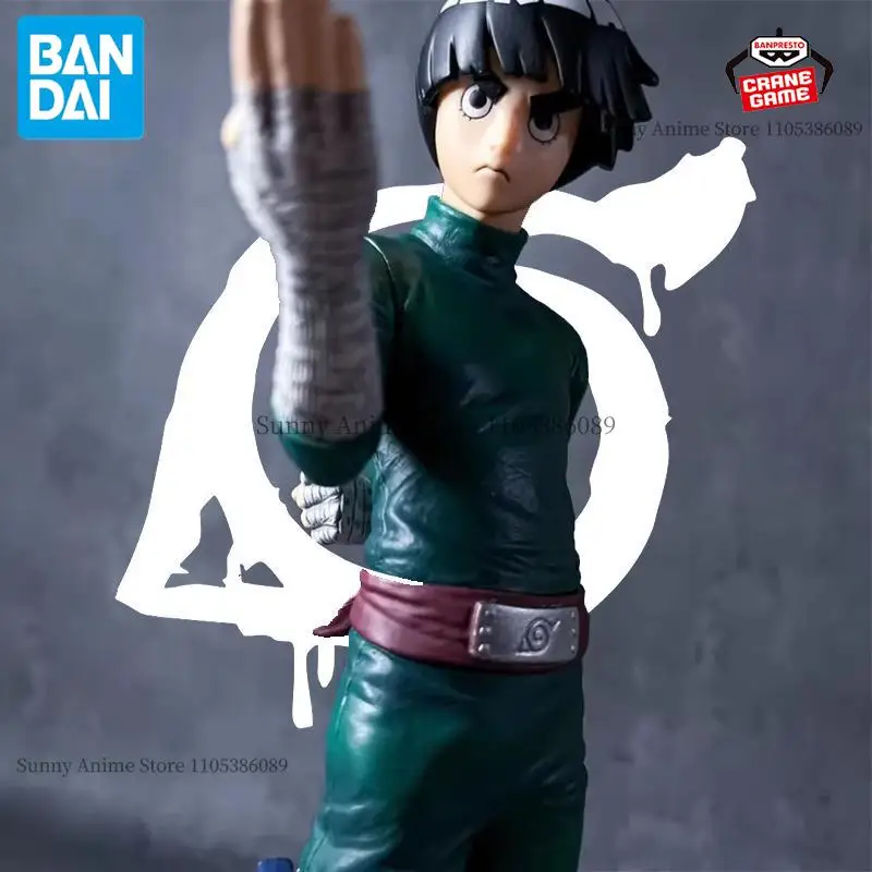 

В наличии: Оригинальные фигурки Bandai Banpresto Наруто Рок Ли, аниме-фигурки, игрушки, подарок на праздник, мультяшная модель-статуэтка