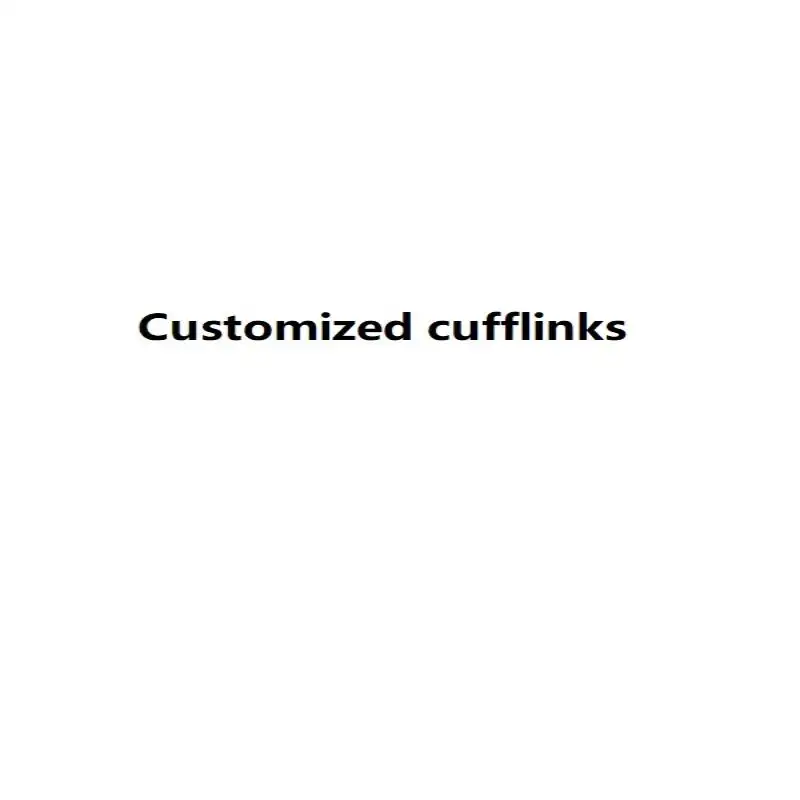 Men's cufflinks customization 60Pairs