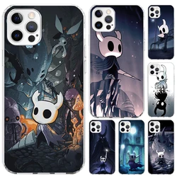 Hollow Knight Cartoon Phone Case for Iphone 16 15 14 13 12 Mini 11 Pro Max X XS XR 7 Plus 8 SE 2020 Soft Funda Print Shell