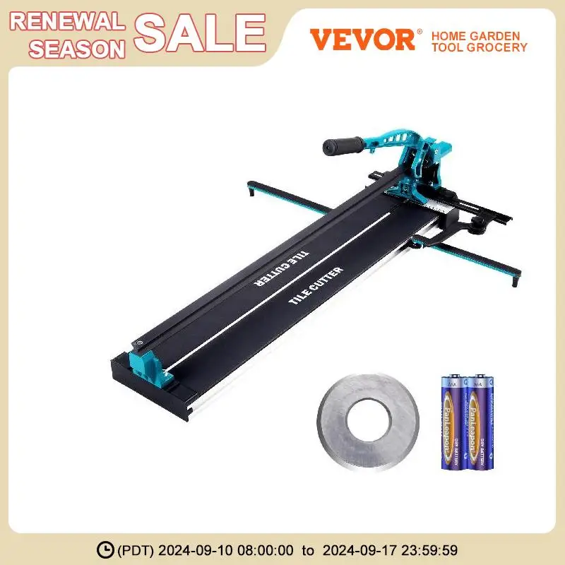 VEVOR Floor Tile Cutter Porcelain Ceramic Tile Cutter With Infrared Positioning Durable Single Rails Tile Cutters fit Beginner