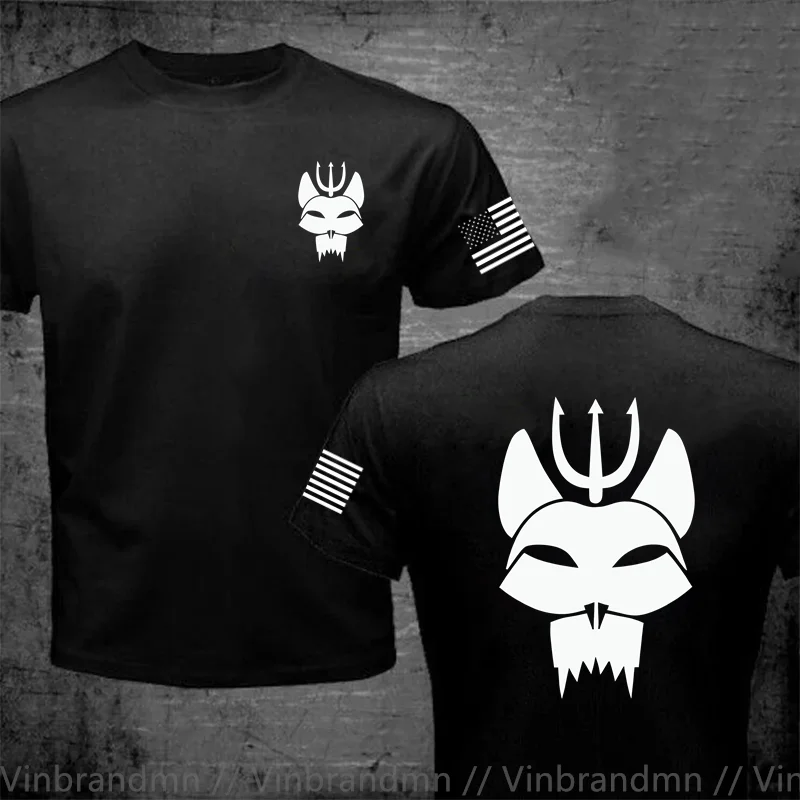 La nueva camiseta del equipo Bravo SEAL de la Marina de EE. UU. DEVGRU, camiseta fresca de verano de manga corta de las fuerzas especiales es cómoda de llevar