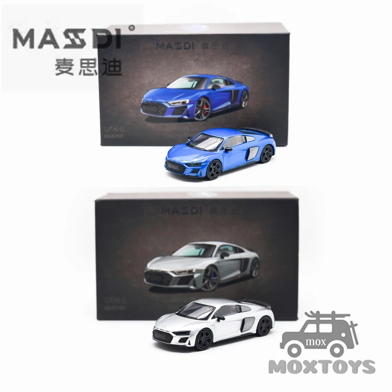 

Литая под давлением модель автомобиля MASDI 1:64 2022 R8 V10 Coupe Performance