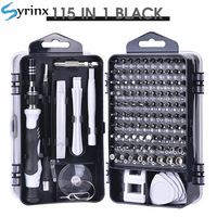 2023 Magnetic Phone Repair Tools Screwdriver Set Precision Torx Hexagon 115 In 1 Computer Screwdriver Kit Slotted Screw Bits Kit