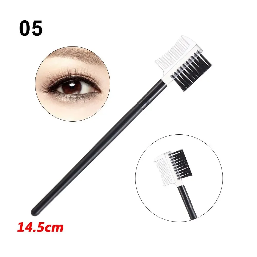 Hot Sale Makeup Beauty Eyelash Extension Tool 2 in1 Mascara Separator Eyebrow Brush Eyelash Comb