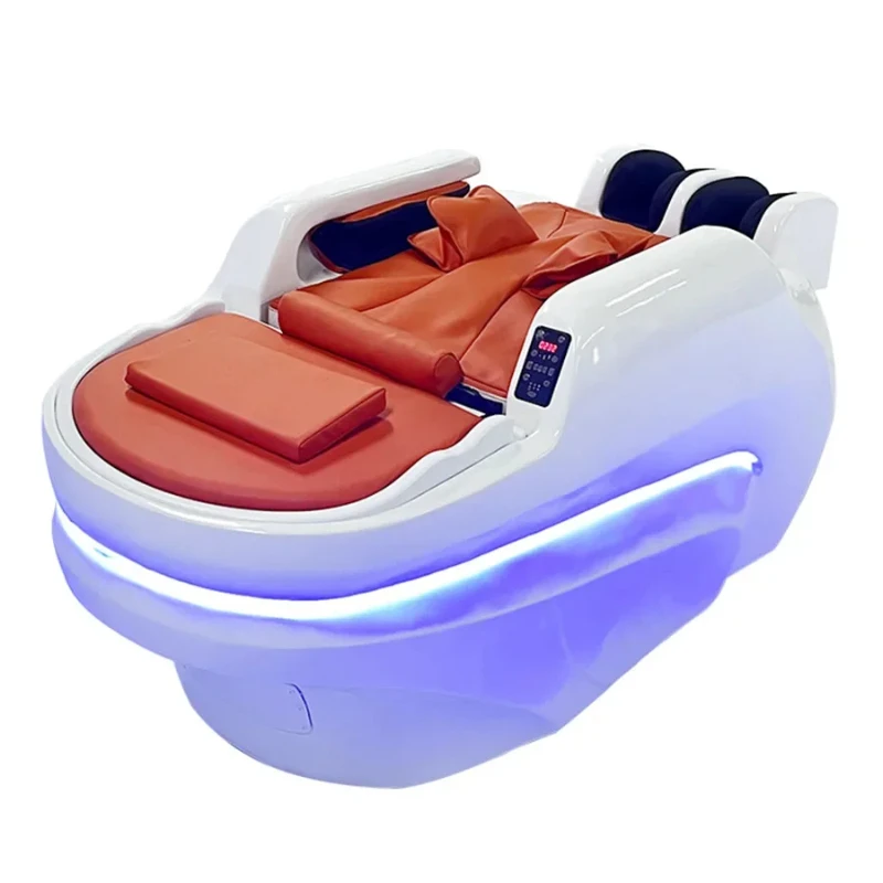 Professional Shampoo Chair Wash Hair Salon Head Spa Bed Shampoo Chair Stylist Luxury Electronic Massage Full Cadeiras Furniture