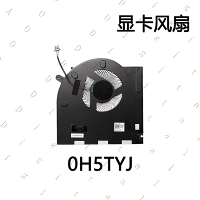 LL For Dell Alien M17 R3 R4 P45E Fan 0H5TYJ 0CNV63 RTX30 Graphics Card