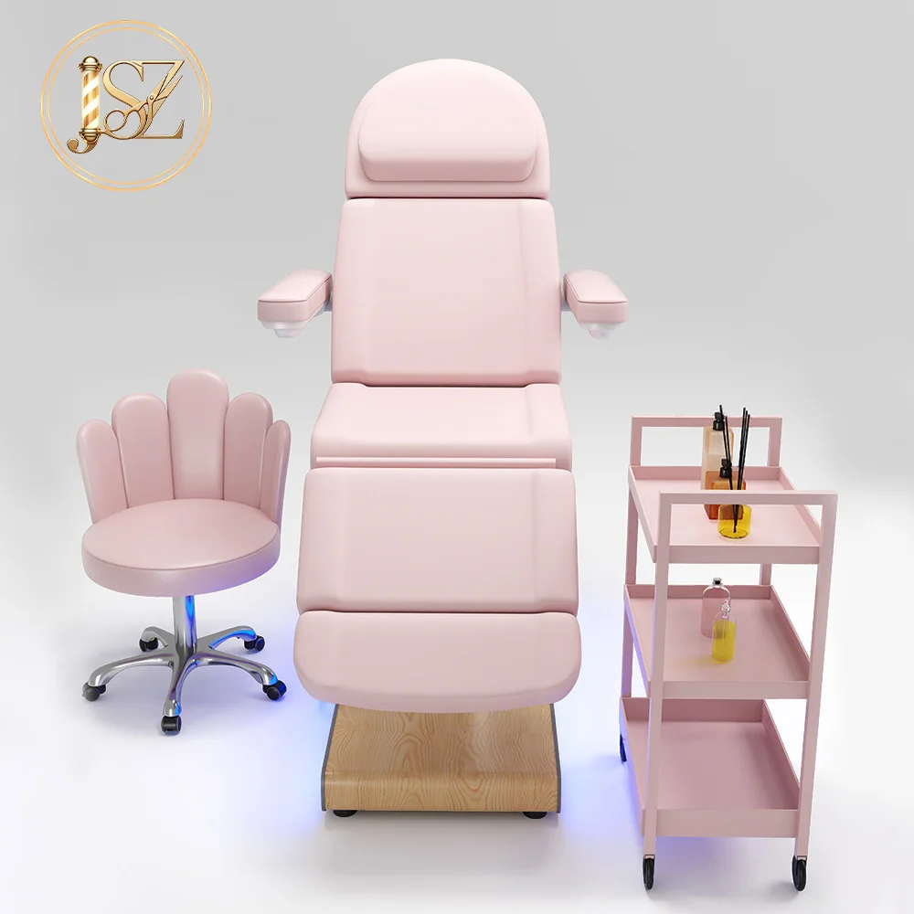 Clinic Dedicated 3 Motors Adjustable Electric Gynecological Treatment Examination Bed