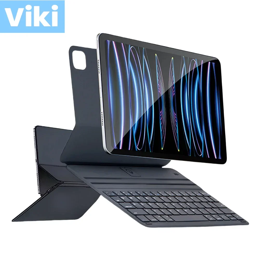 Smart Keyboard Folio Cover Portable Keyboard Folio Cover for iPad Pro 11 for iPad Air 11 2024 for iPad 10 Air 4 5 10.9inch