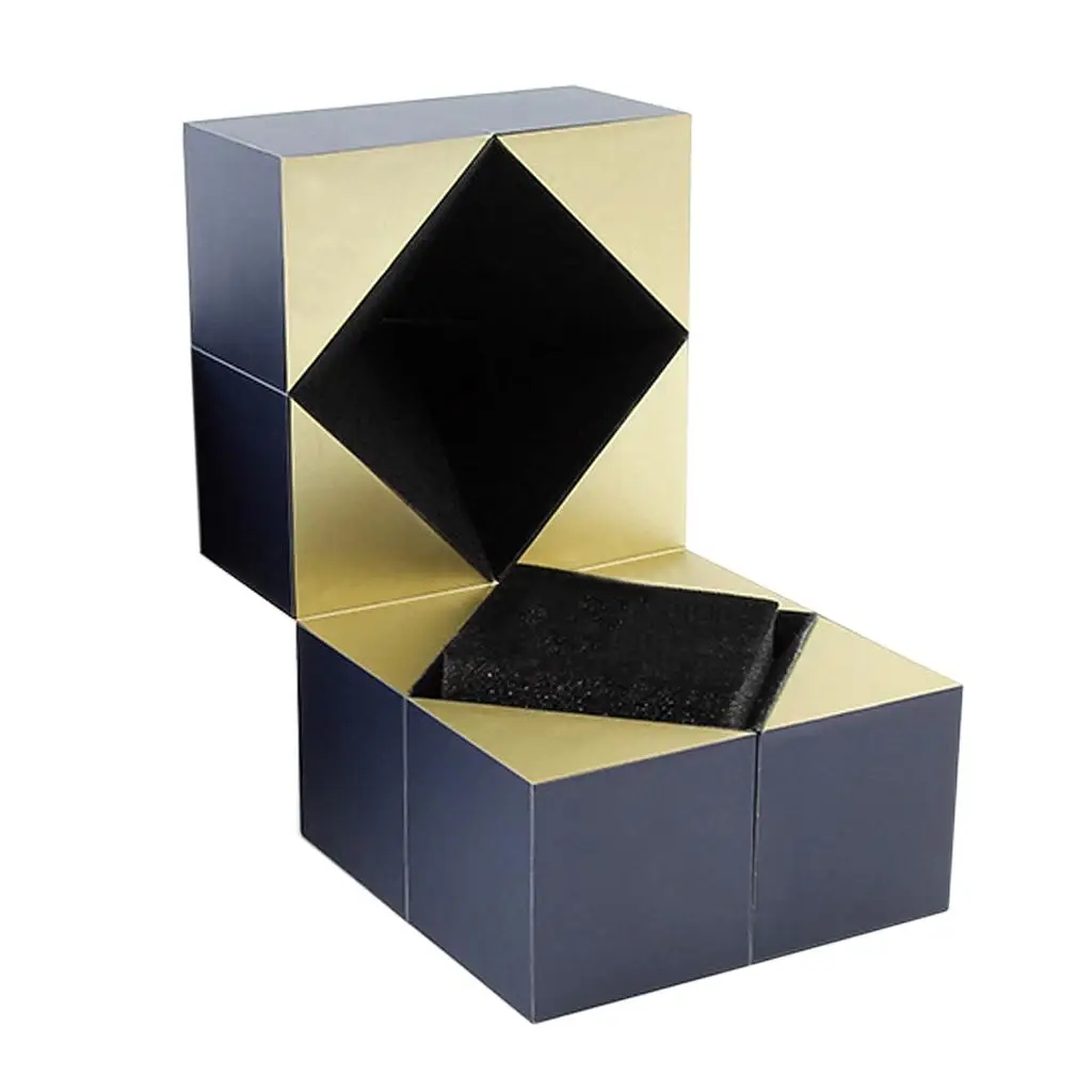 

Wedding Cube Jewelry Storage Box Organizer Wedding Gift Box