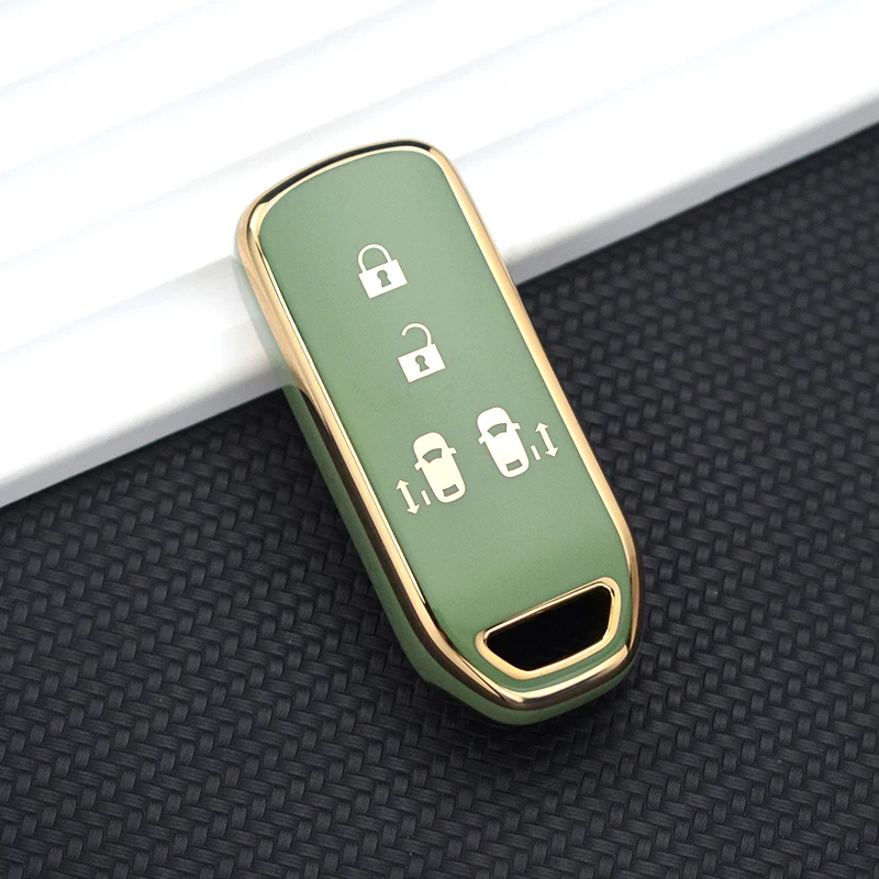 For Honda New Nbox Custom JF3 / JF4 N-BOX JF1 / JF2 N-BOX+ Plus N Wagon N-One TPU Car Remote Shell Fob Key Case Cover