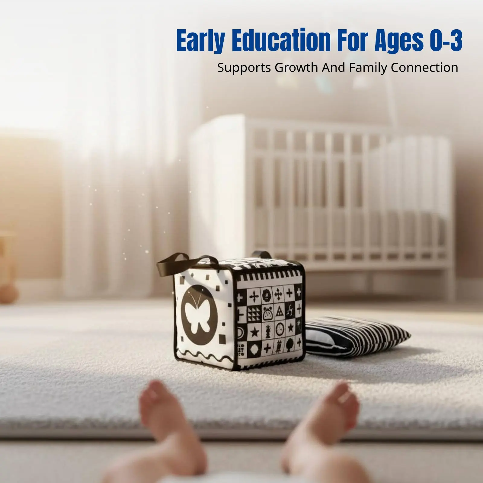 crinkle-cloth-book-black-and-cream-visual-infant-cognitive-toy-interactive-early-education