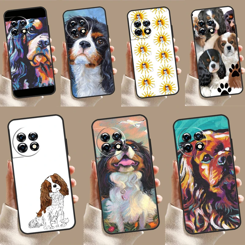 Cavalier King Charles Spaniel Case For OnePlus Nord CE 3 Lite CE4 2 2T N10 N20 N30 OnePlus 12 11 9 10 Pro 8T 10T 12R Cover