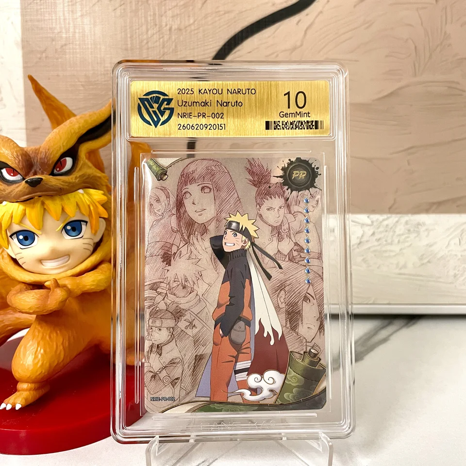 Genuine Naruto Card KAYOU 10 Graded SE BP CR SP PR XR QR Card CCG