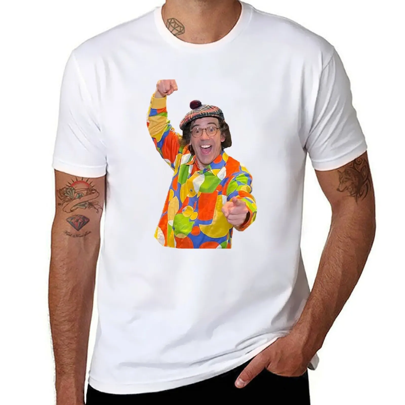 

Nardwuar Human Serviette Cutout Excited Happy Interview Hip Hop Rap T-Shirt anime t shirts oversize man tshirt T-Shirt