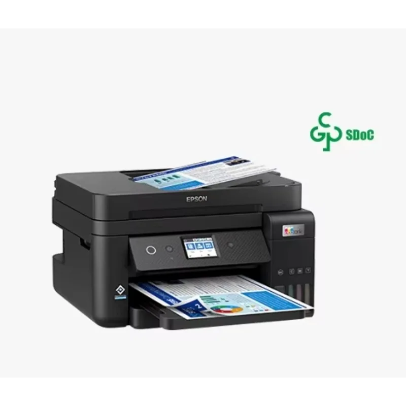 اتصال واي فاي جديد EP Son L6298 مطبوع على كلا الجانبين A4 طابعة ماكينة فاكس تجارية متعددة الوظائف ملونة جديدة #3