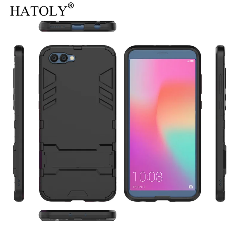 For Cover Huawei Honor View 10 Case Shockproof Armor Hard Cover For Honor V10 Silicon Anti-Knock Phone Bumper Case For Honor V10