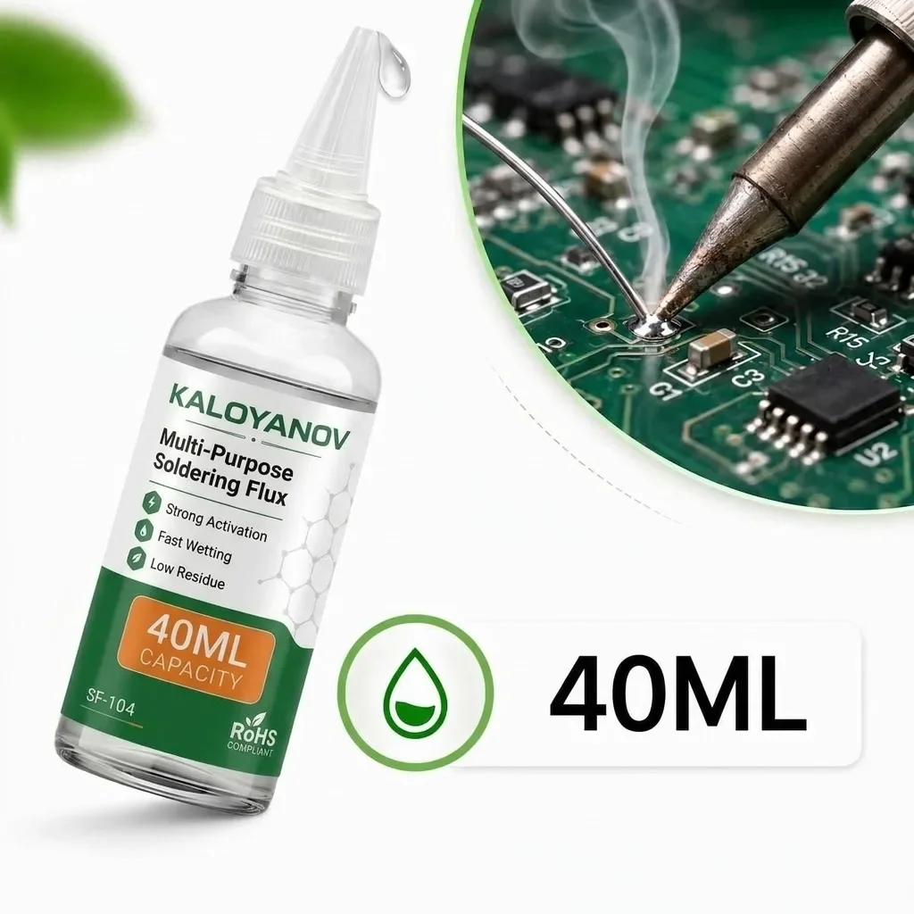 Liquid Flux Multi-Purpose Soldering Strong Activation No Cleaning Battery Nickel For Tin SMD BGA IC PCB Stainless Steel Repair