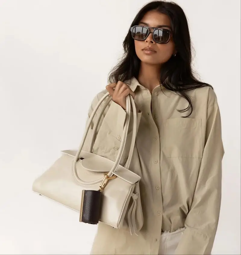 borsa pieghevole portachiavi disponibile nera rosa bianca marrone khaki