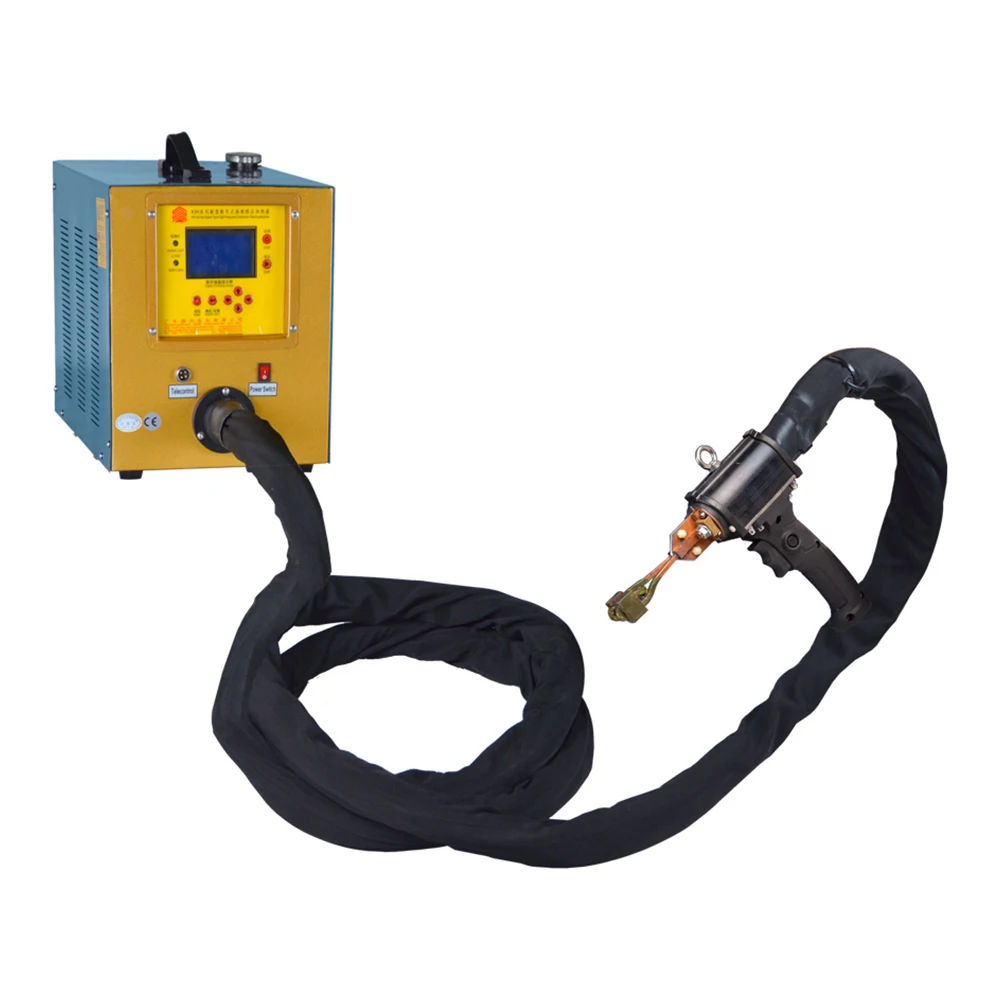 15KW Copper Pipe Welding Portable Heater Portable Type Air Condition Copper Tube Solder Machine High Frequency Welding Equipment