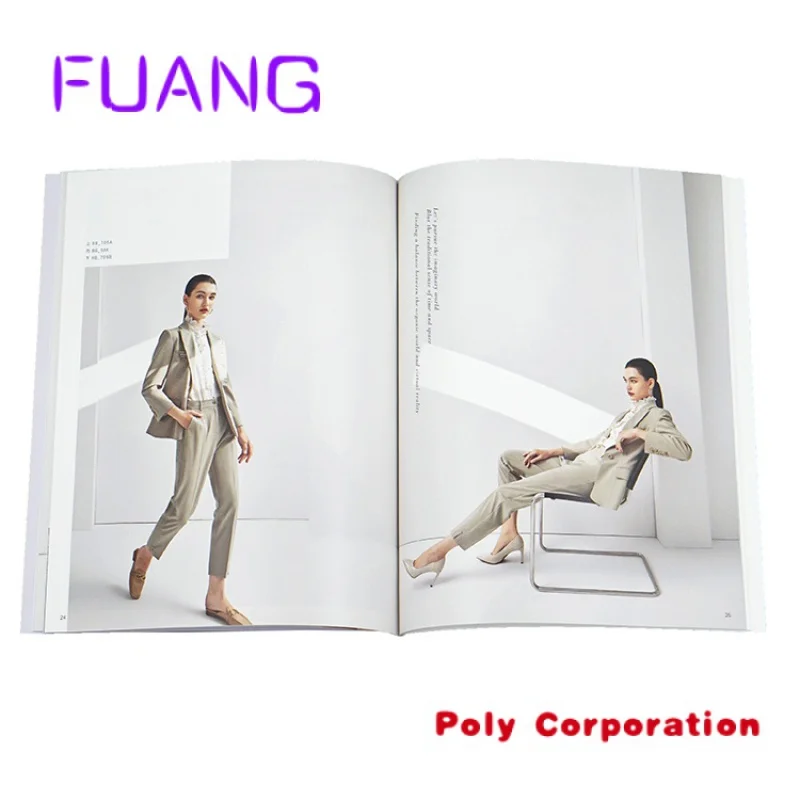 Custom  Best Selling Customized Magazine Catalog Brochure Printing Professional Booklet Printing