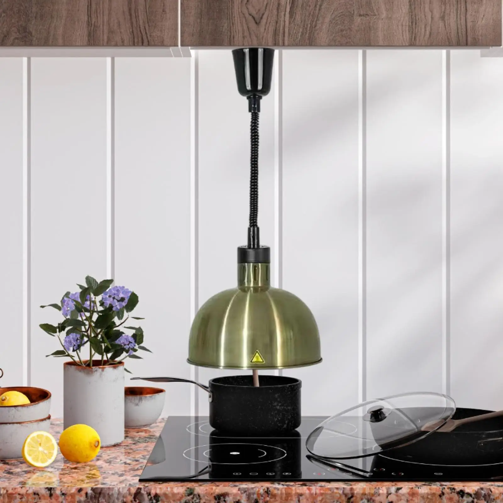 Food Heat Lamp Catering Food Warming Lamp for Restaurant Cafeteria Kitchen