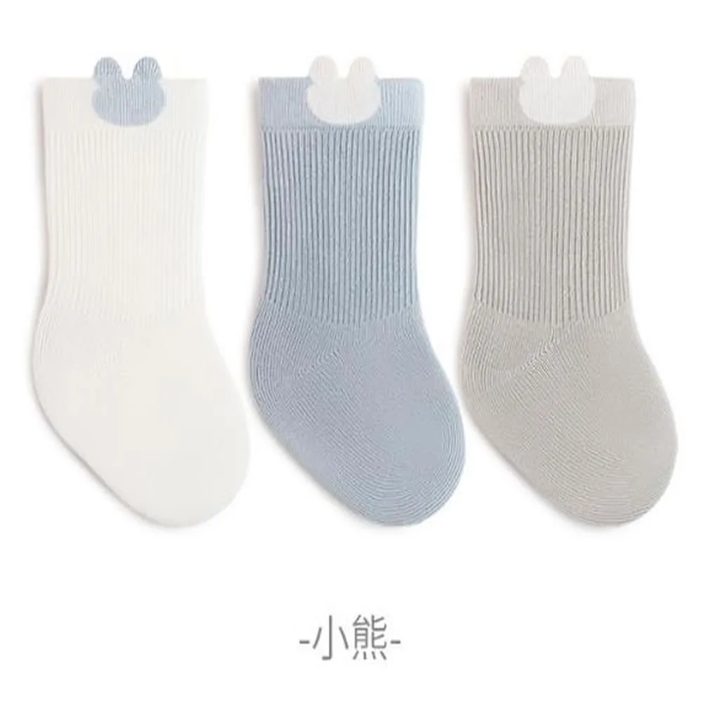 Baby socks 3 pairs per pack newborn cotton socks boneless baby socks.