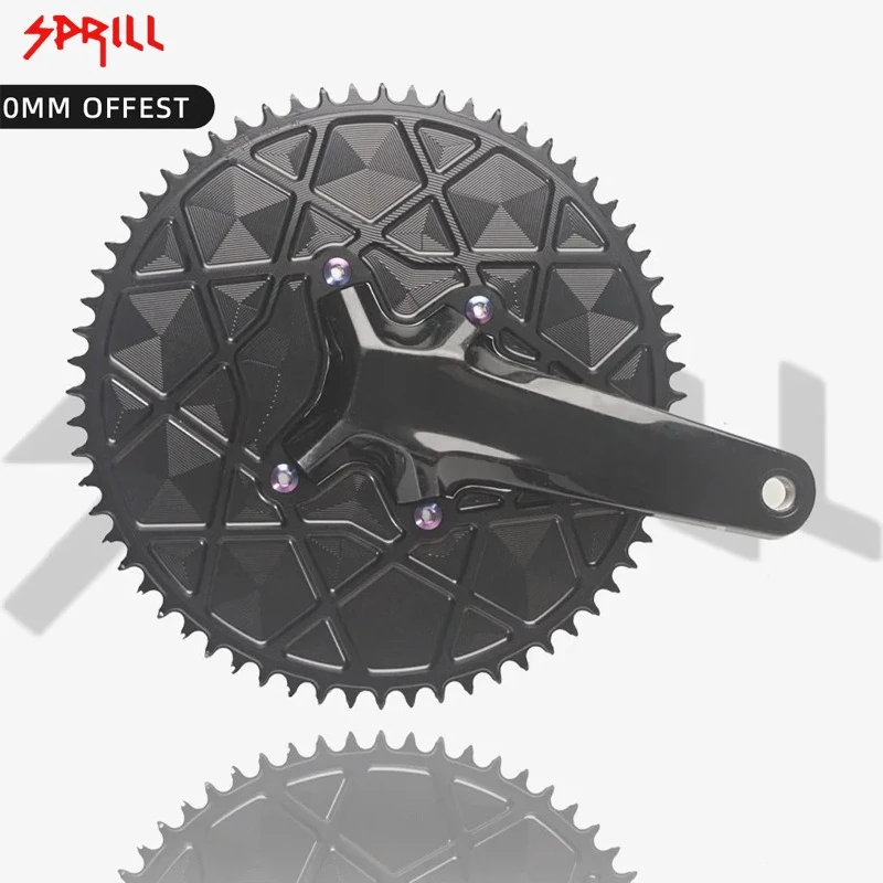 

PASS QUEST Chainring: 54T - 66T, 5mm Thick, Sealed, ± Gearing for R8100 Bikes