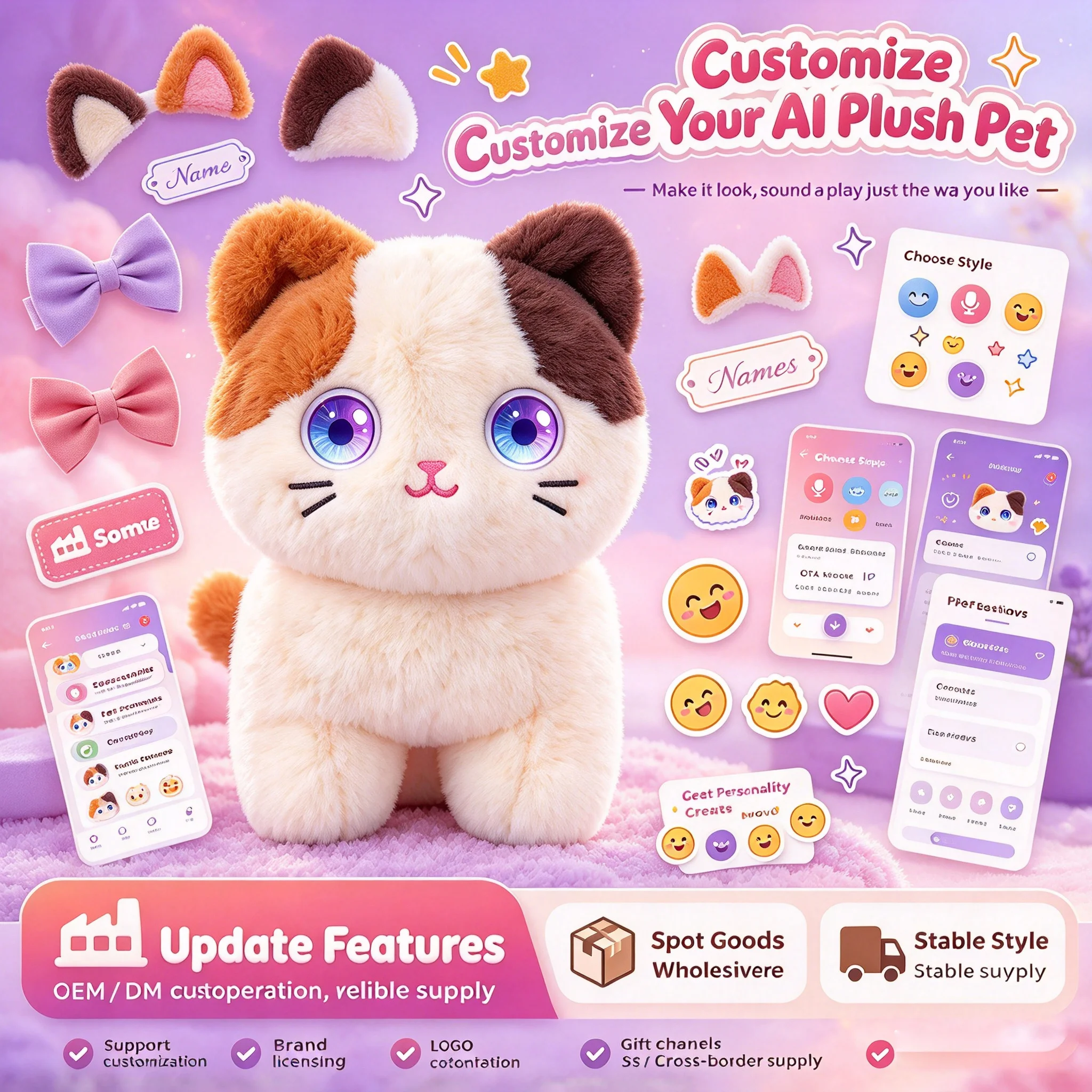 Peluche Chat Intelligent IA, C - Cat Toys avis et prix