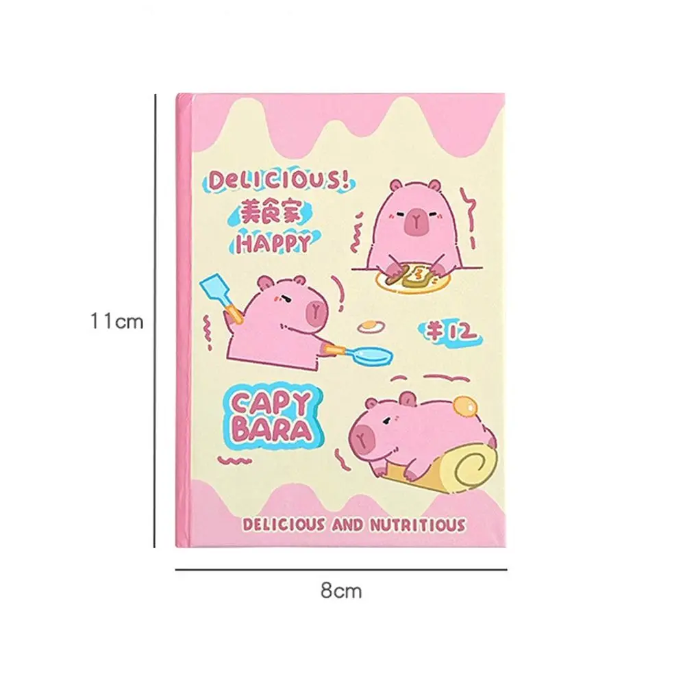 Capybara-Carnet de notes mignon de haute qualité, bloc-notes A7 Mini 03/Notes