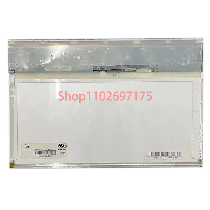 Original A+ 13.3INCH G133IGE-L03 1280(RGB)×800, WXGA  113PPI WLED LCD Display For Industrial Display Panel