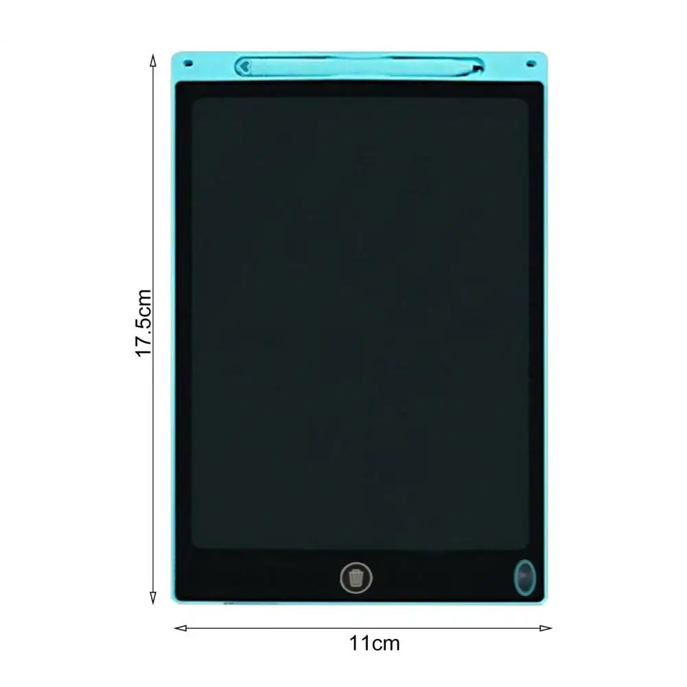 Tableta de escritura LCD para niños, tablero de garabatos con bolígrafo, pantalla LCD alimentada por batería, juguete de tableta de dibujo electrónico interactivo ligero