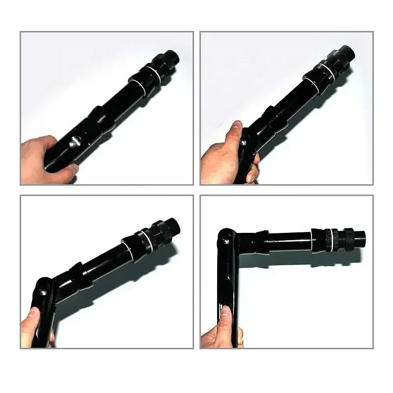 カスタムカラー シーロッドバット2 # アンド4 #   調整可能な4つの角度、ベントバットトローリングロッド、高強度アルミニウム合金7075ハンドル