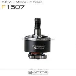 1-4pcs T-Motor F1507 1507 2700KV 3-6S / 3800KV 3-4S Brushless Motor 500-600G for Cinewhoop RC Car FPV Racing CineWhoop BetaFPV