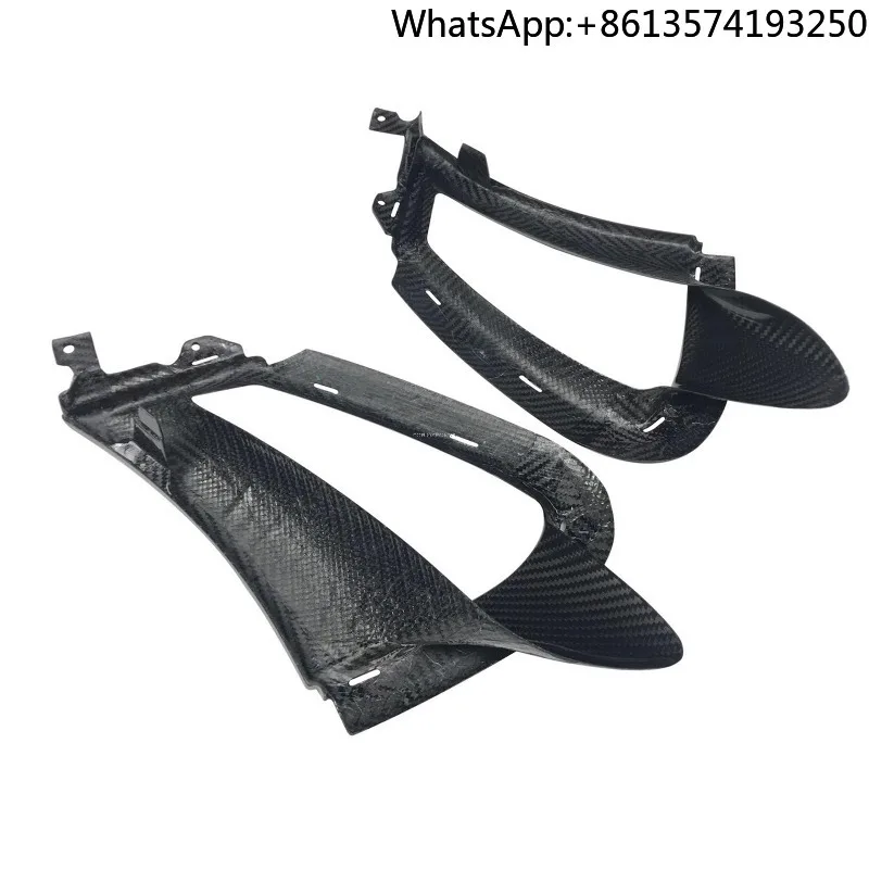 

For Precision-Crafted Dry Carbon Fiber OEM Style Front Air Vent Cover For McLaren 720s Side Vents Air Outlet