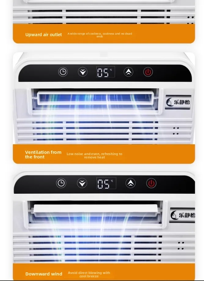 Air Conditioner Mini Mobile Split Portable Air Conditioner Caravan Camping Air Conditioner 3000BTU/H With Remote Control