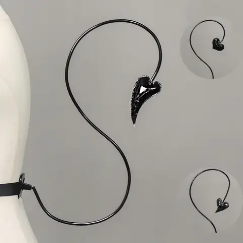 3 typer handgjorda Halloween mörk kärlekshjärta JK demonsvans nattklubb universal svans unisex älskling fladdermussvans cosplay-proffs 10 best sales Aki cosplay motorsågsman - №7